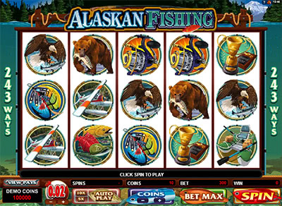 Игровые автоматы Alaskan Fishing