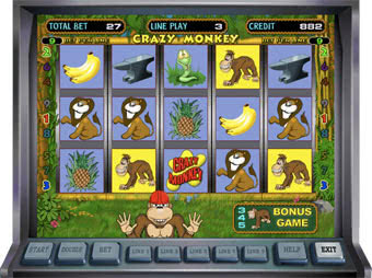 Бонусная игра в Crazy Monkey