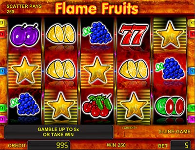 игровые автоматы flame fruits