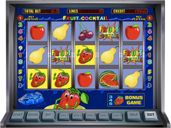 Бонусны на игровом автомате Fruit Coctail