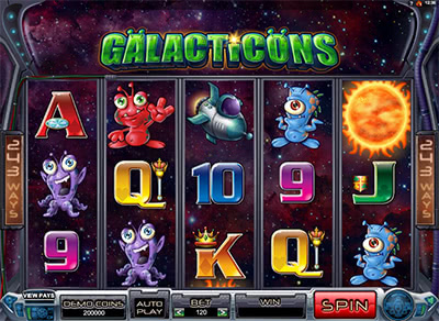 Игровые автоматы Galacticons