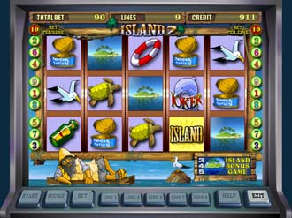 Бонусовый игровой автомат Остров 2