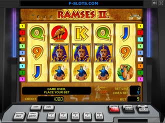 играть в игровой автомат Рамзес 2 бесплатно