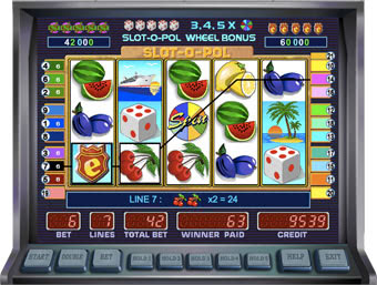 Основной экран игры Slotopol